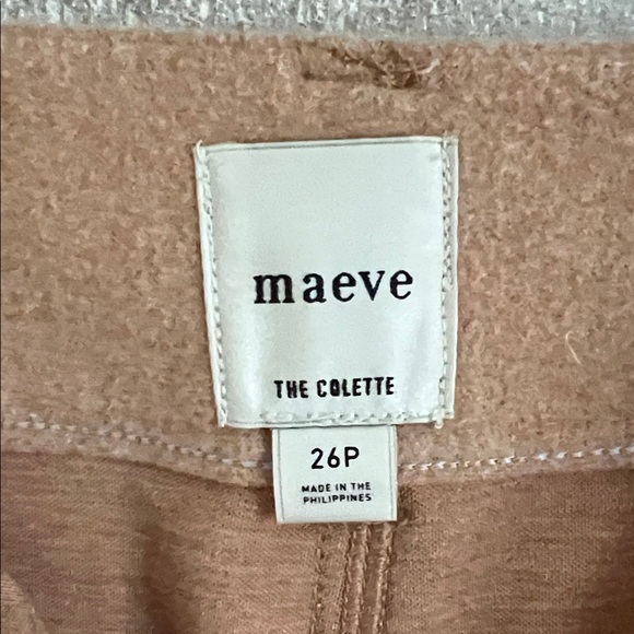 Maeve “the colette” crop Tan Wide-Leg Pants - Picture 4 of 4